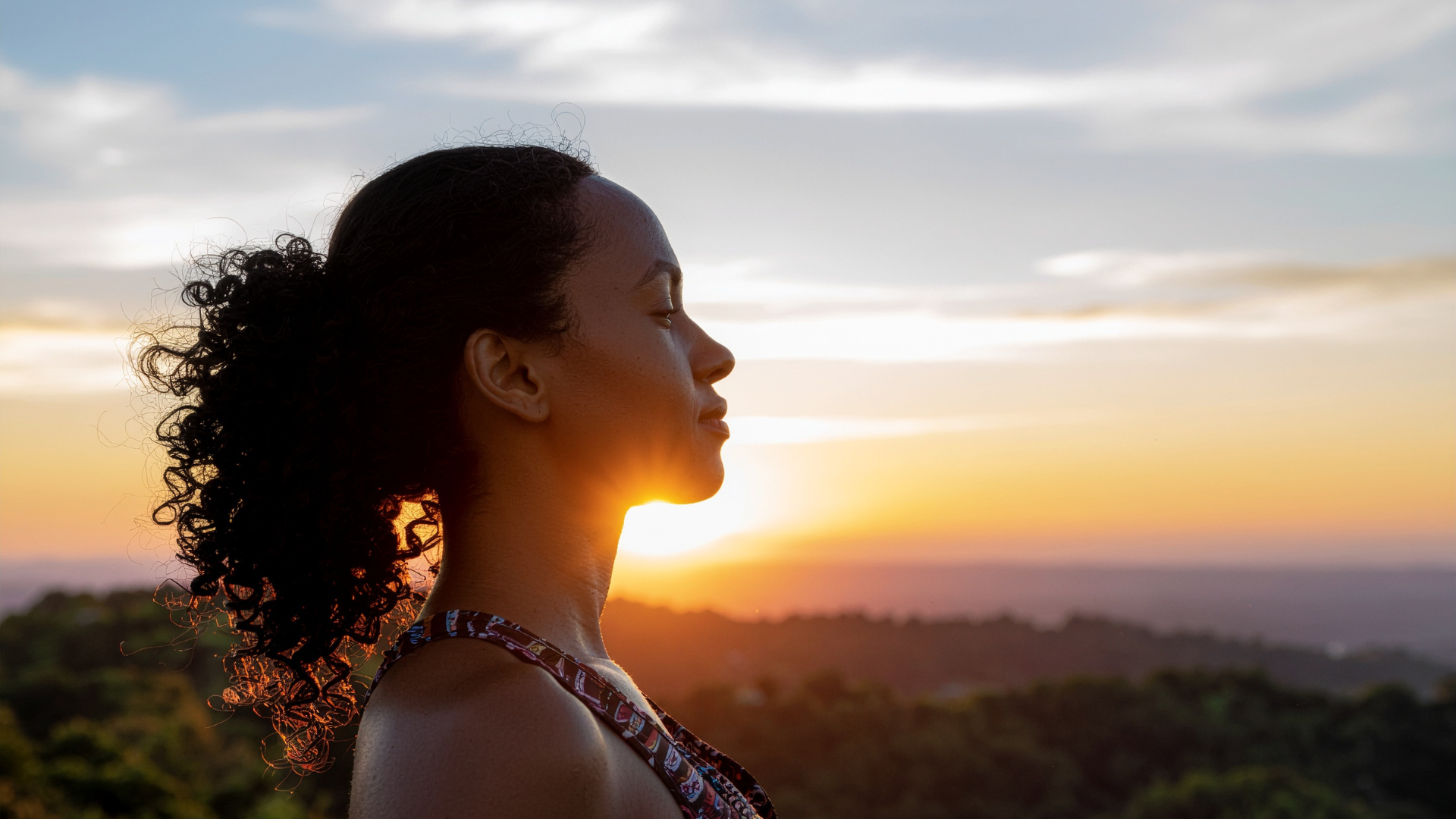 2026-01-25 LBTQ Image 4 A confident lesbian woman standing with a thoughtful, romantic expression